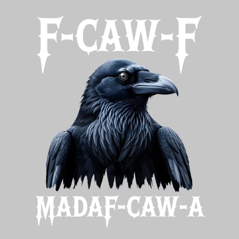 Ravens Gothic Graffiti Design