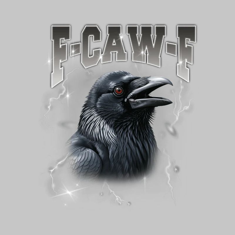 F-Caw-E Raven Storm Graphic