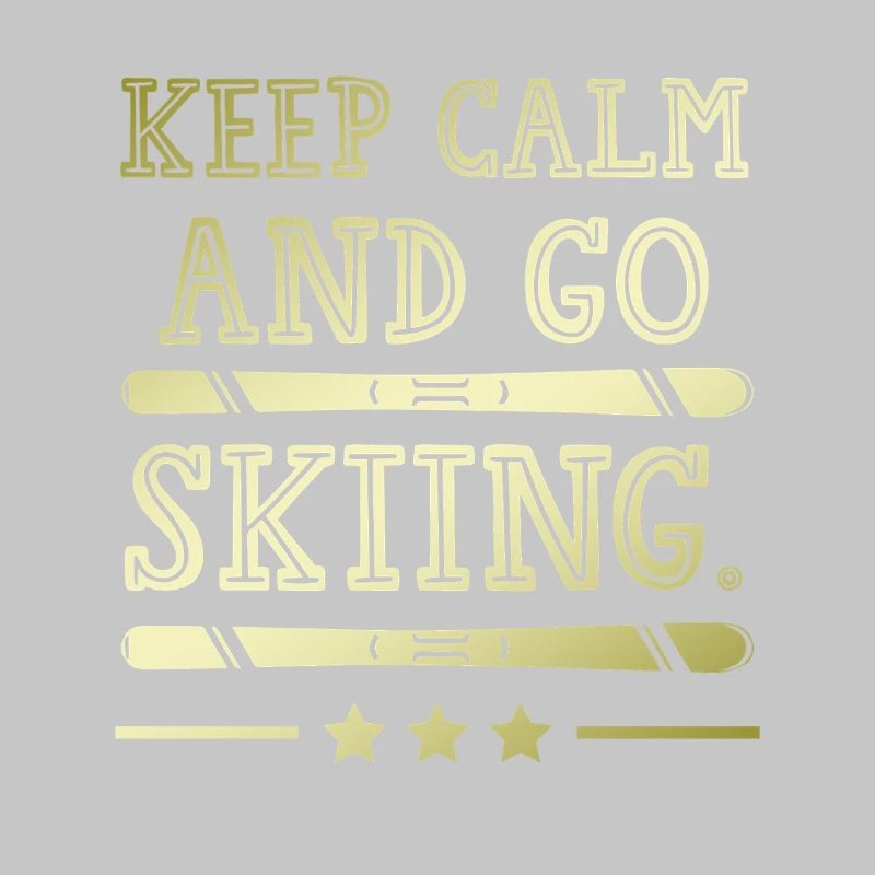 Keep calm ski