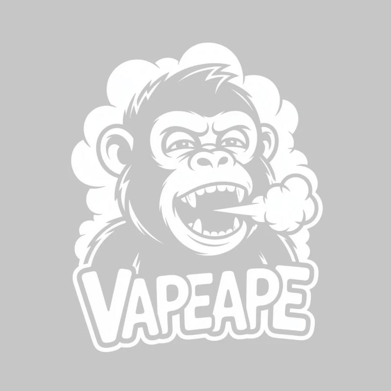 Vapeape monkey with steam