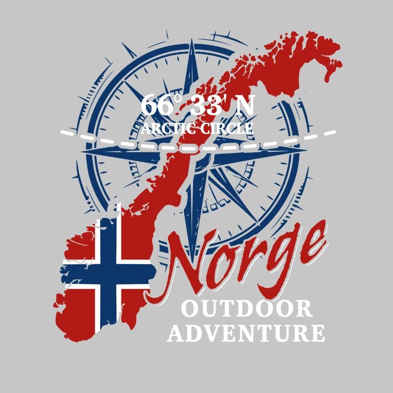 Arctic Circle Norge - Norway Vacation Nature Gift