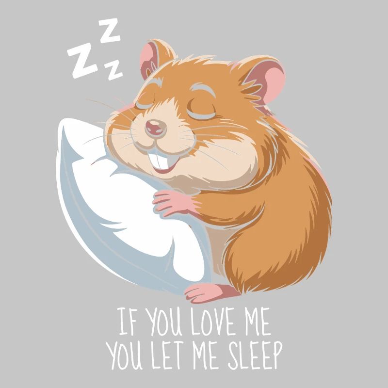 Hamster Sleeping