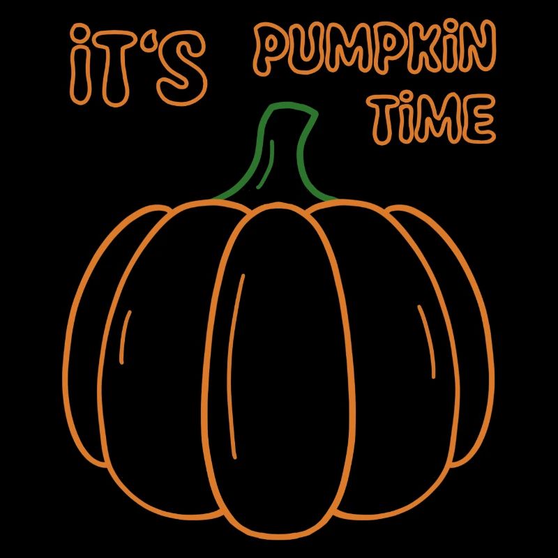 Its Pumpkin Time Illustration