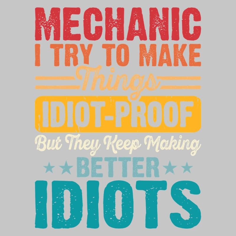 Mechanic Mechatronics Technician Handyman Gift