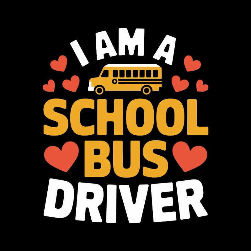 Ich Bin Ein Schulbusfahrer Mit Herz