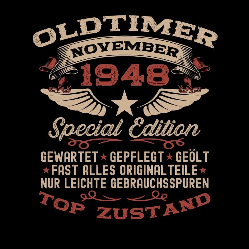 77. Geburtstag Geschenk Oldtimer November 1948
