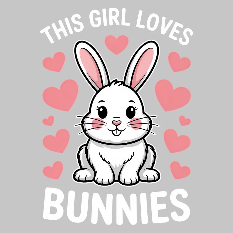 Hasen Spruch Mädchen Kaninchen Fun Hasen Geschenk