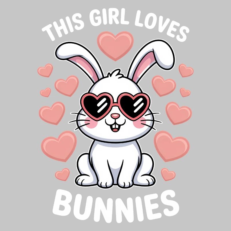 Bunny Saying Girl Rabbit Fun Bunny Gift