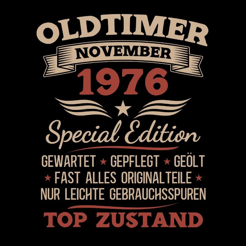 50. Geburtstag Geschenk Oldtimer November 1976