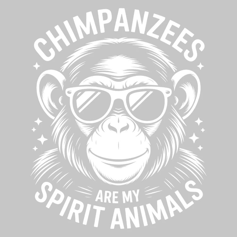 Chimpanzee Saying Monkey Funny Chimpanzee Gift
