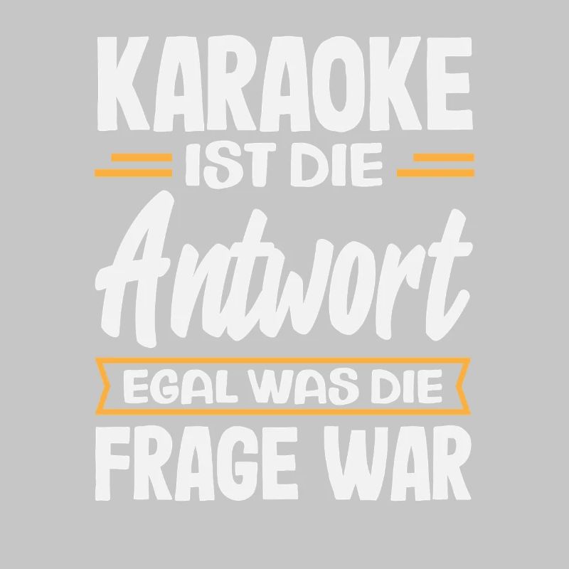 Karaoke is the answer Funny karaoke singing