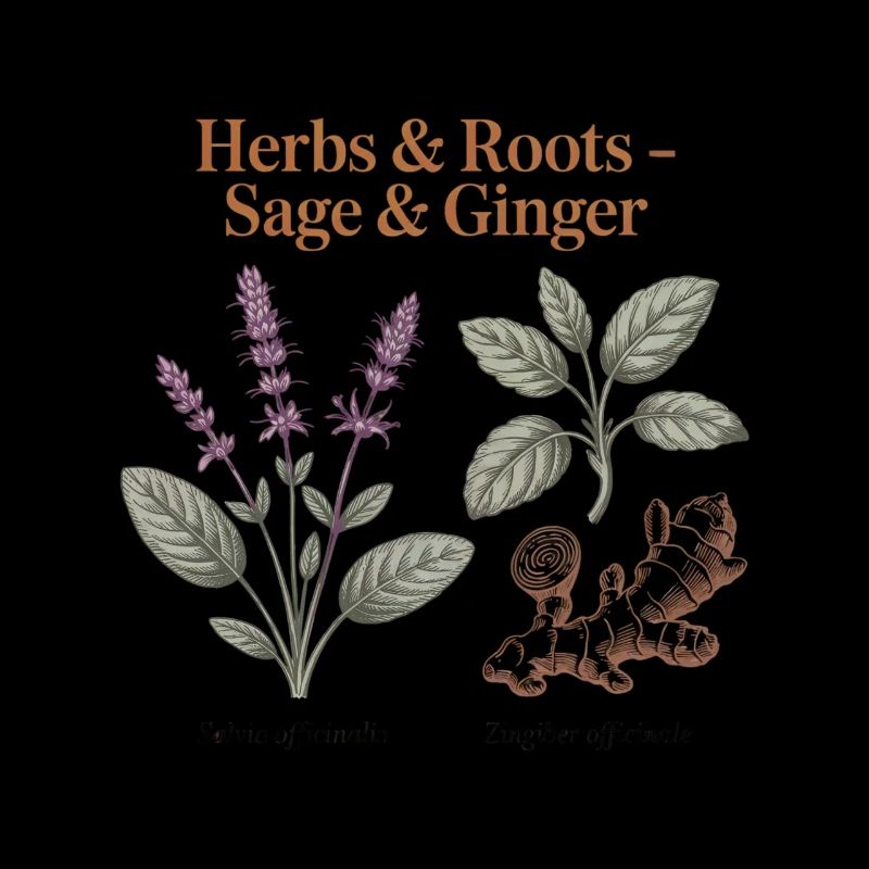 Botanical Herbs - Sage & Ginger