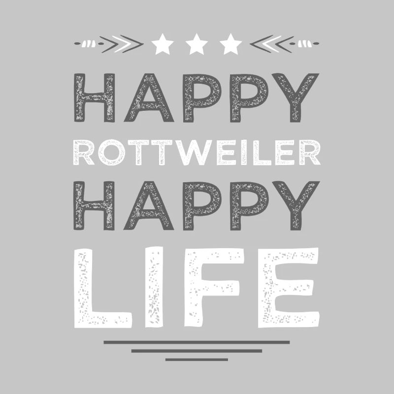 Rottweiler Lebensfreude Design