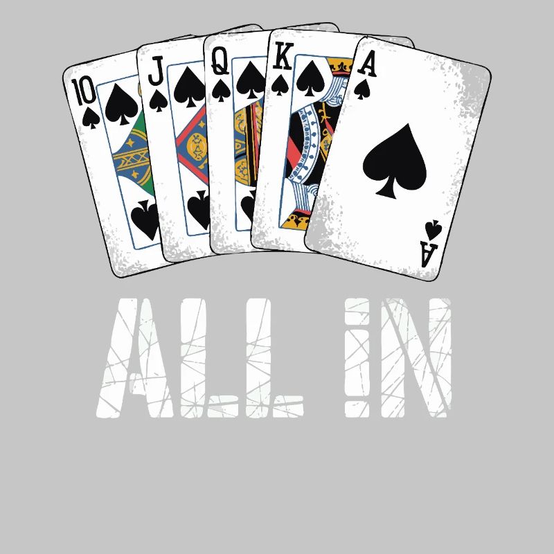 Poker Royal Flush - Conception ALL IN