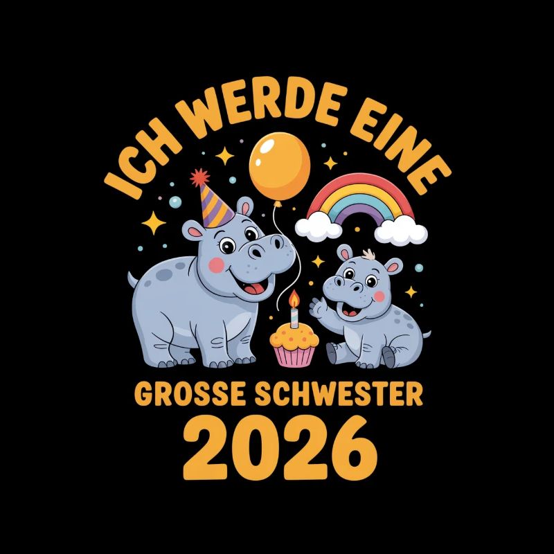 Ich werde eine grosse Schwester 2026 Hippo