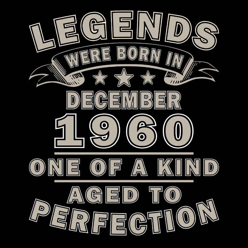 Dezember 1960 Vintage Geburtstag Retro Geschenk