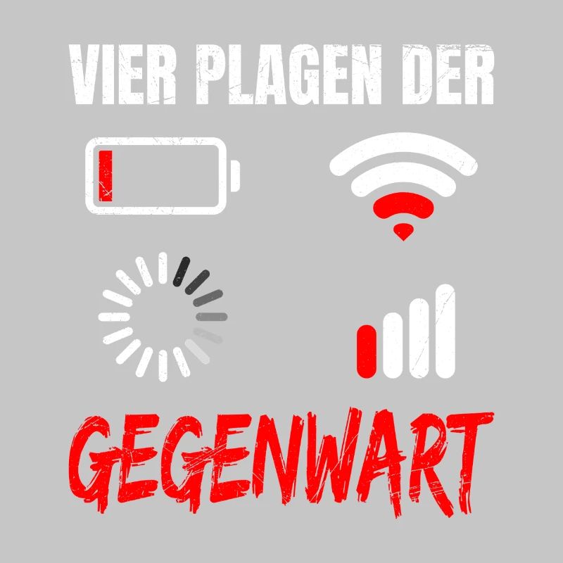 Science Coder VIER PLAGEN DER GEGENWART LUSTIG