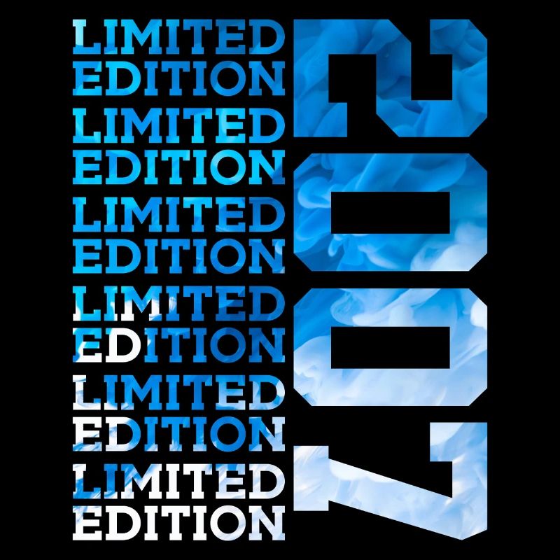 LIMITED EDITION 2007 19 YEARS 19TH BIRTHDAY
