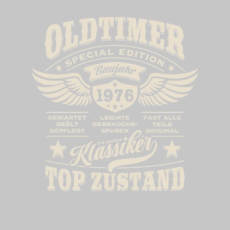 Oldtimer Modell 1976 | Geburtstag Geschenk