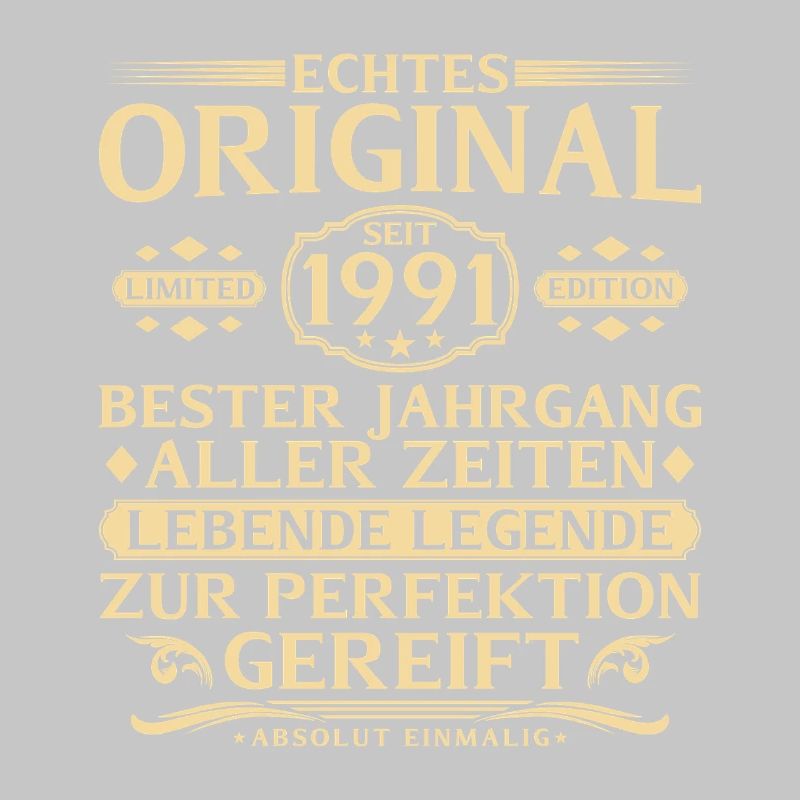 35. Geburtstag Echtes Original seit 1991