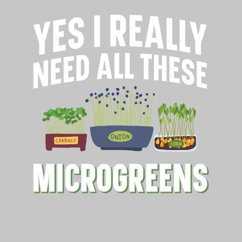  Microgreens Growing System Gardening Kit Sprout