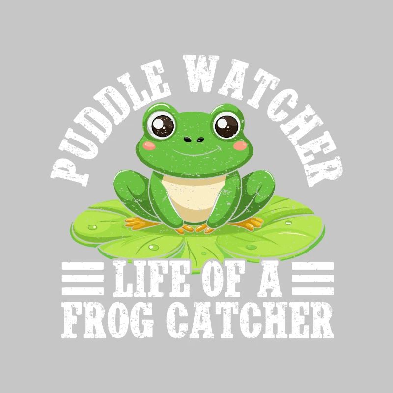 Frog Catcher Puddle Watcher Frog