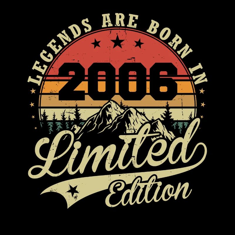 Legenden werden geboren 2006 Geburtstagsgeschenk