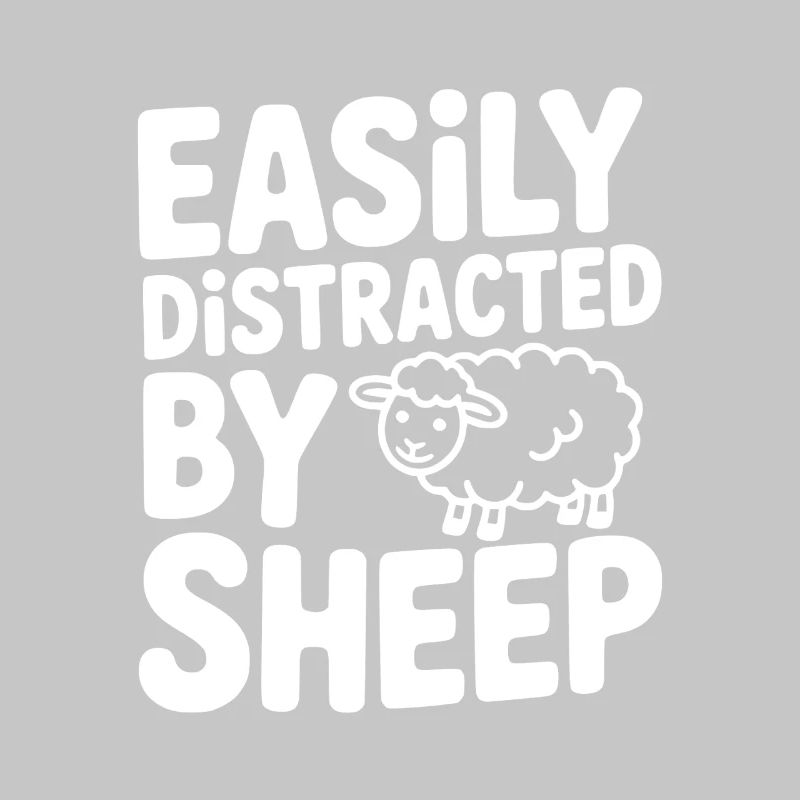 Facilement distrait par les moutons