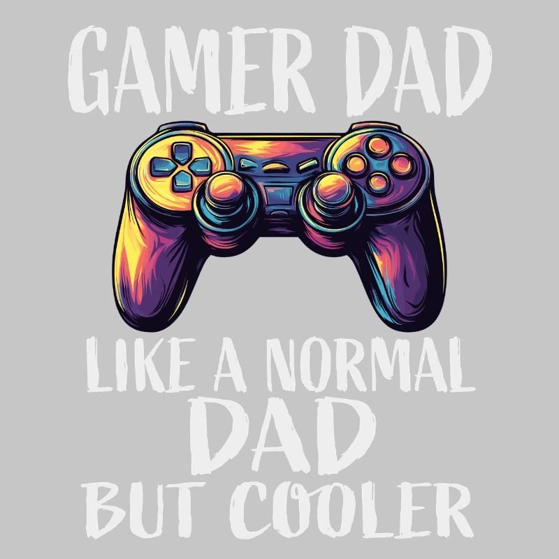 Gamer Dad Cooler Controller Saying