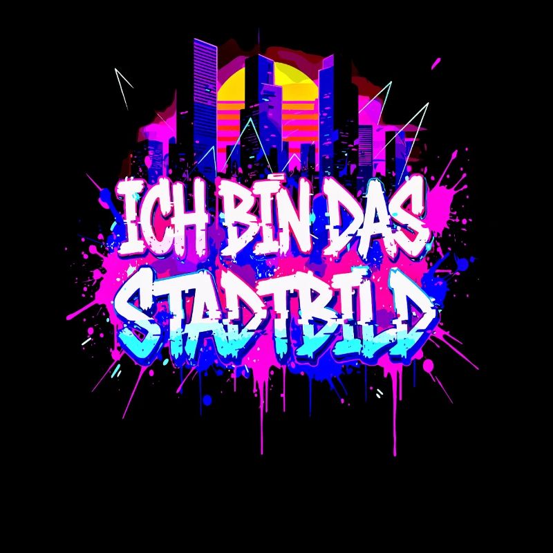 Synthwave Stadtbild - Ich Bin Das Stadtbild 