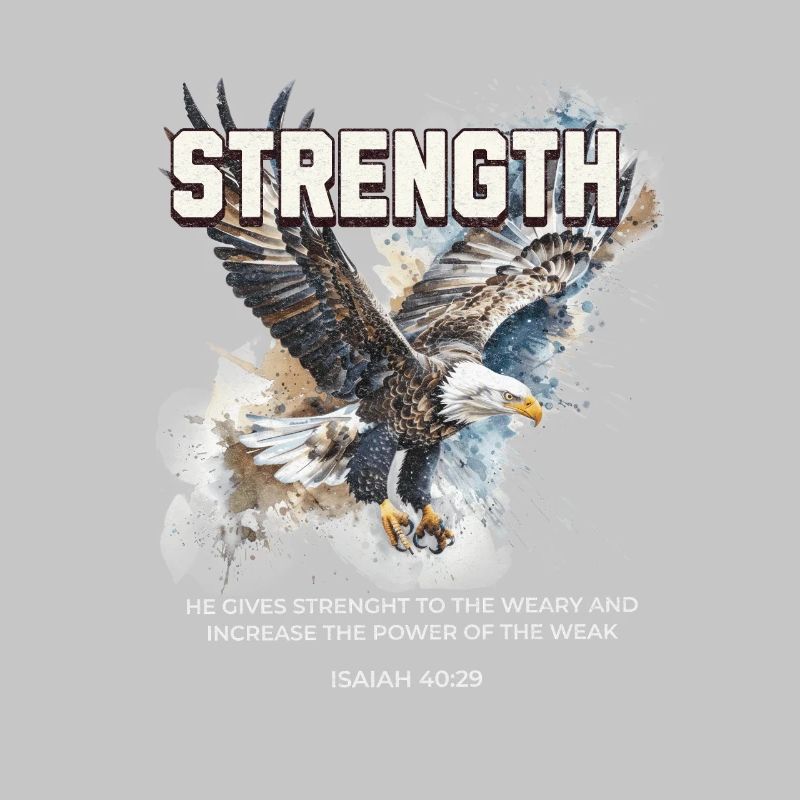 Force Aigle Foi Isaïe 40 29 Courage