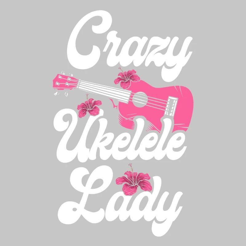 Hawaiian Ukulele Uke Crazy Ukulele