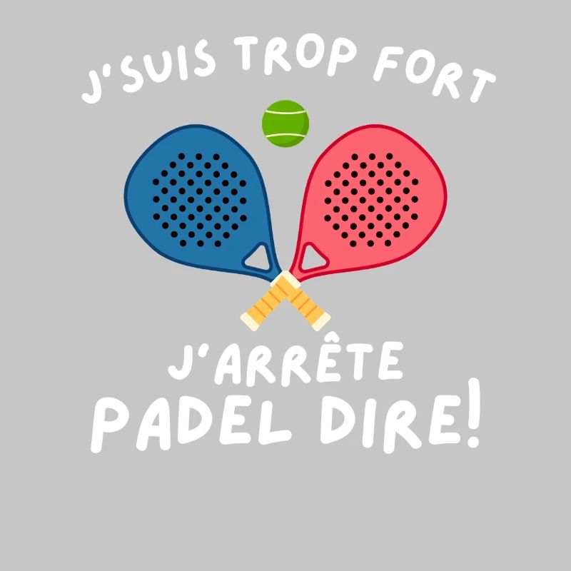 Humorous Man, Padel Player