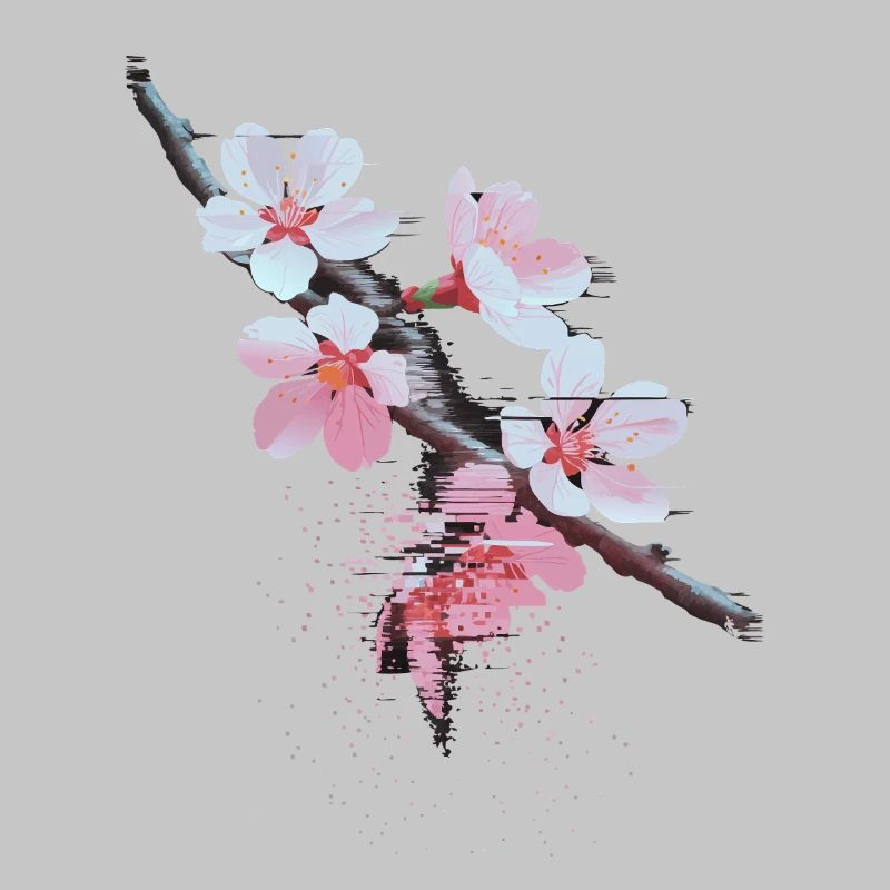 Succursale d’art bug de Cherry Blossoms