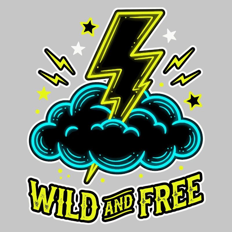 Wild And Free Lightning Cloud