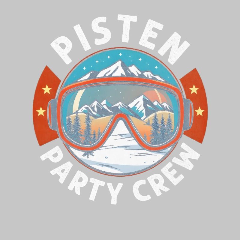 Slopes Party Crew Ski Mountains