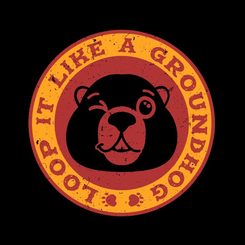 Murmeltiertag Murmeltier Loop It Like A Groundhog