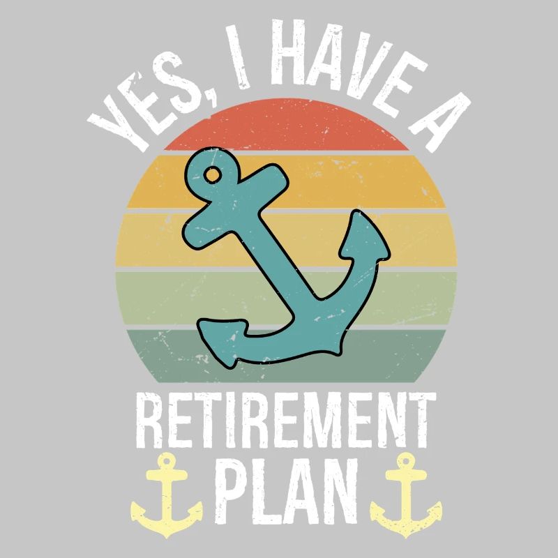 Plain Sailing Boat Retirement Plan Gift
