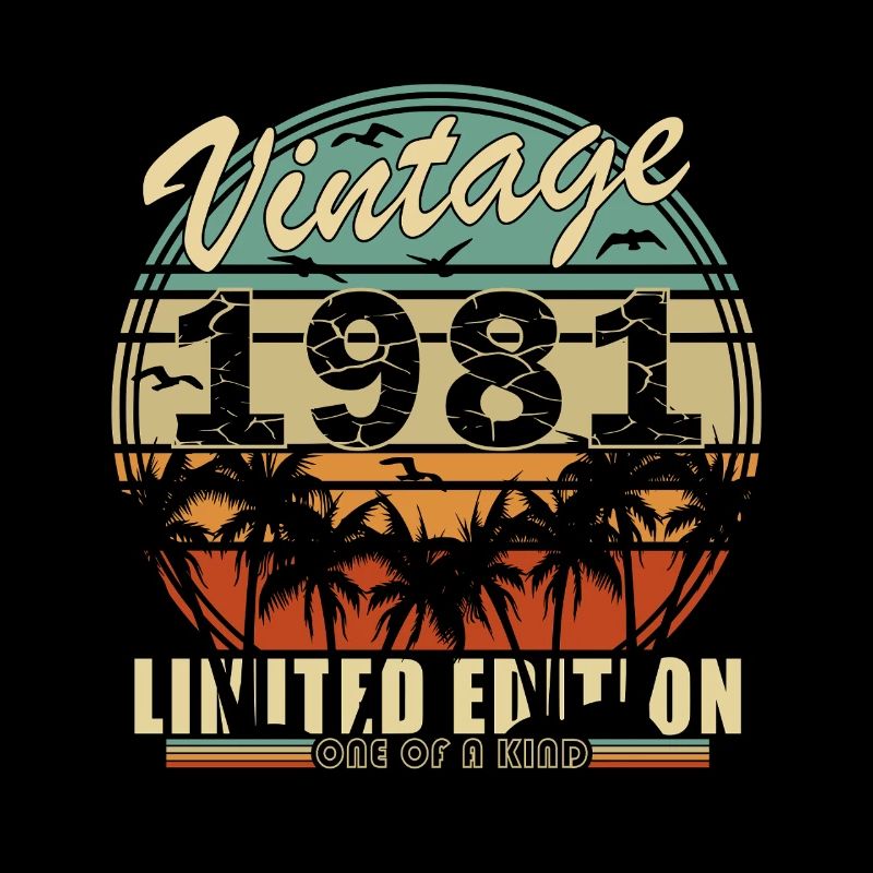 Palm Sunset édition limitée vintage 1981