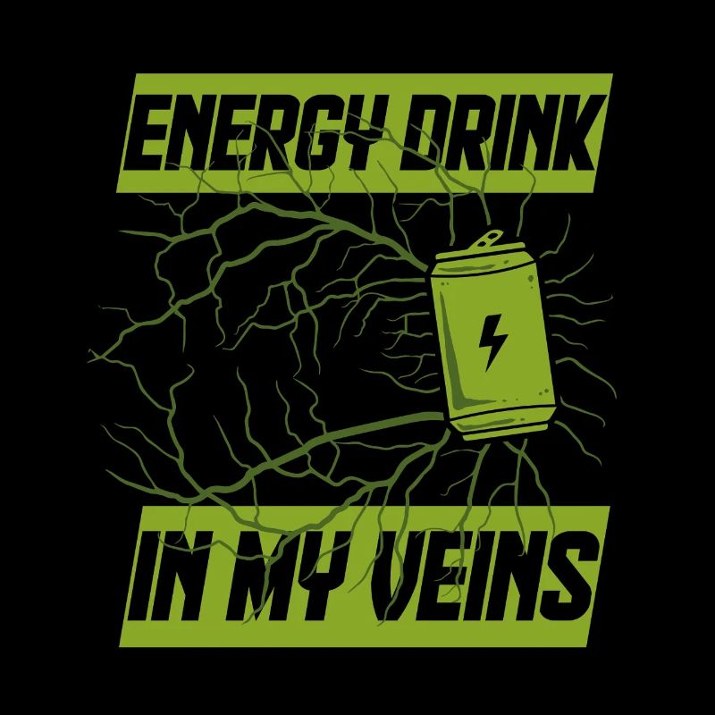 Boisson énergisante dans mes veines