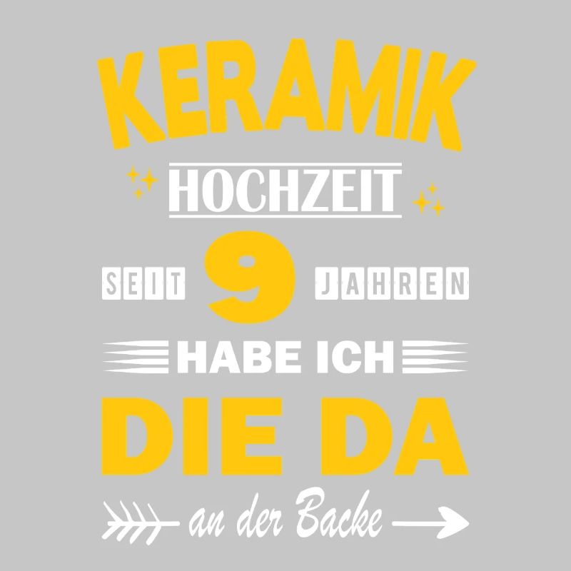 Keramikhochzeit 9 Hochzeitstag Jahrestag Ehemann