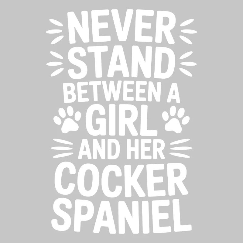 Cocker Spaniel faisant une blague Cadeau de cocker spaniel