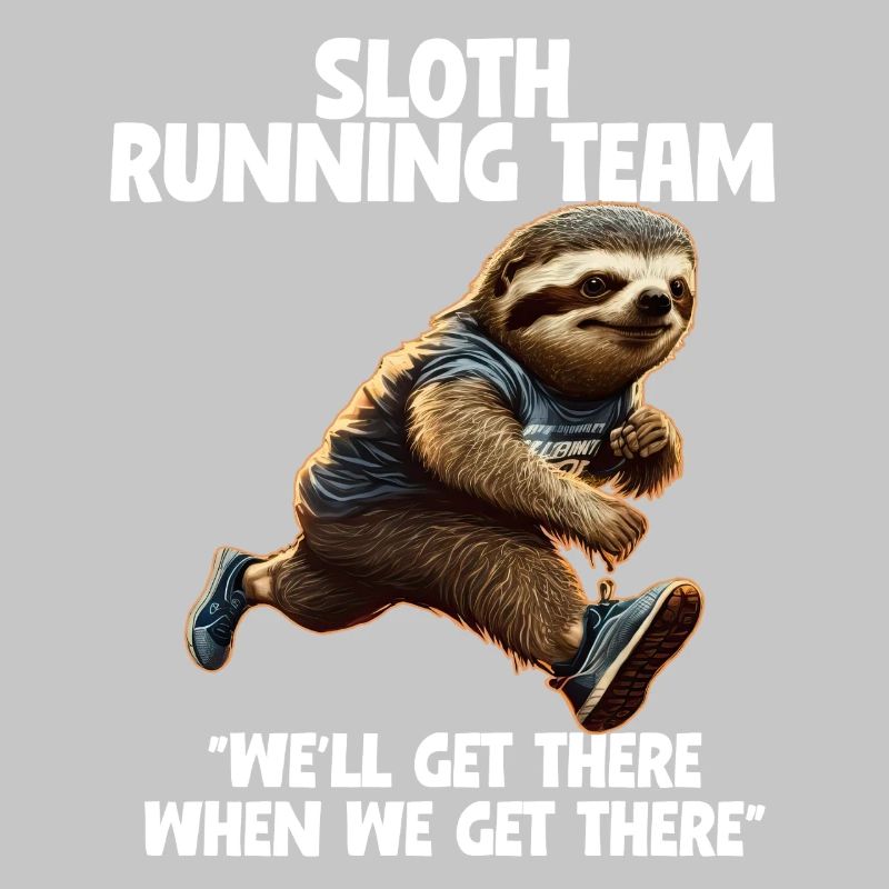 Sloth Running Team We'll Get There 