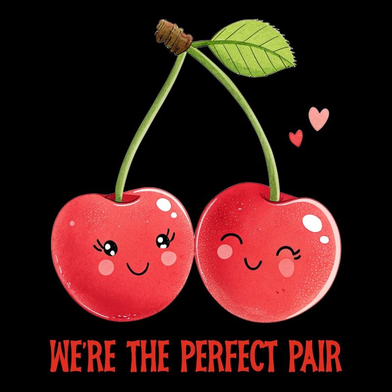 Kirschen-Duo: Ein perfektes Paar Liebe