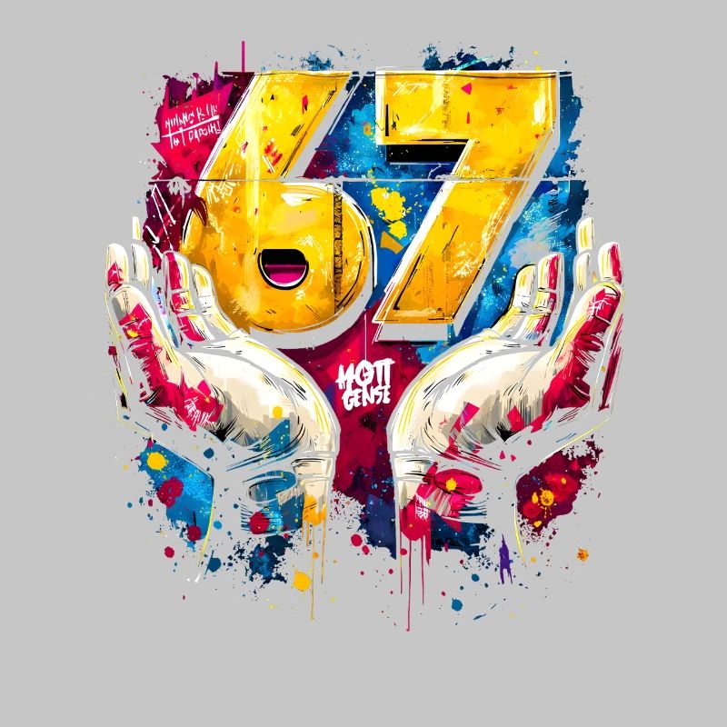 6 7 Mème du graffiti