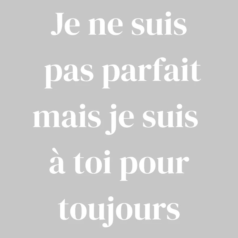 Amour éternel malgré les défauts