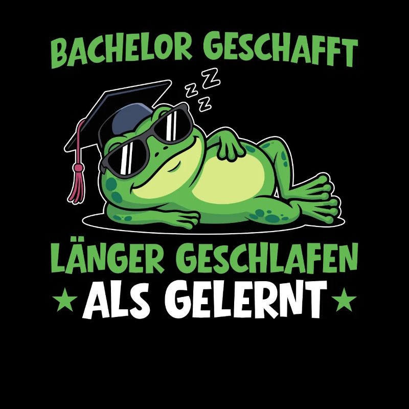 Bachelor geschafft - Länger geschlafen als gelernt