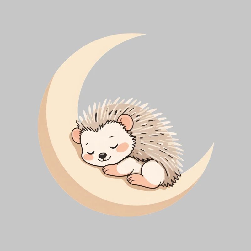 Mondschlaf Igel