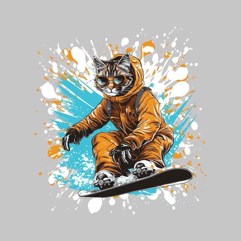 Planche à neige pour chat