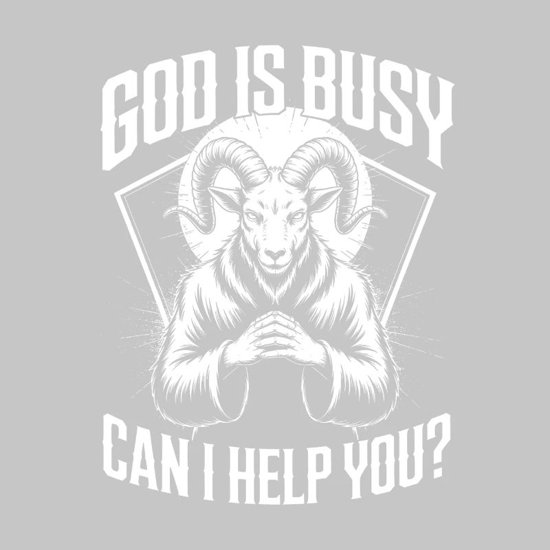 God Is Busy Ram: Can I Help You